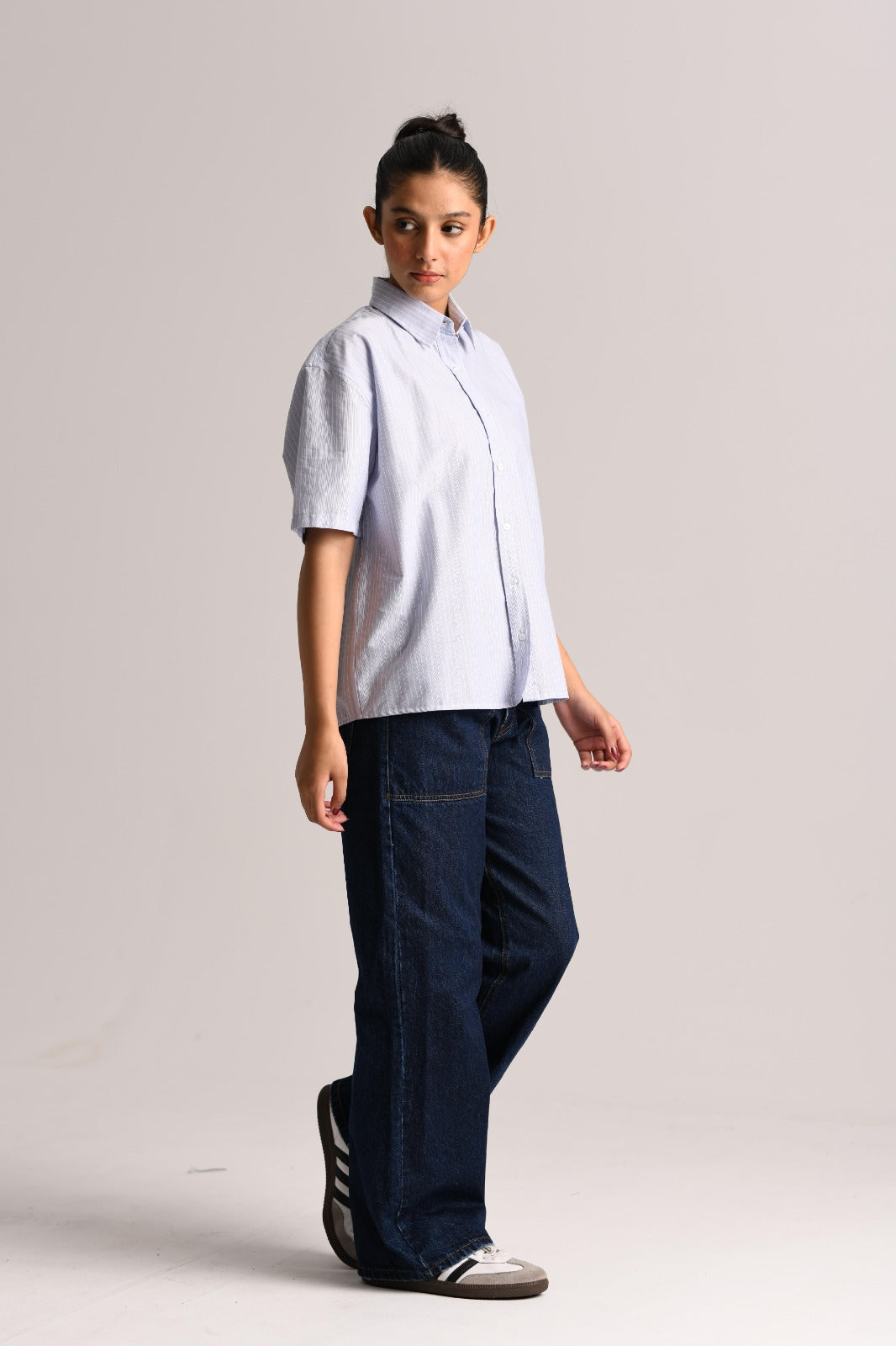 Deep Blue Relaxed Fit Denim