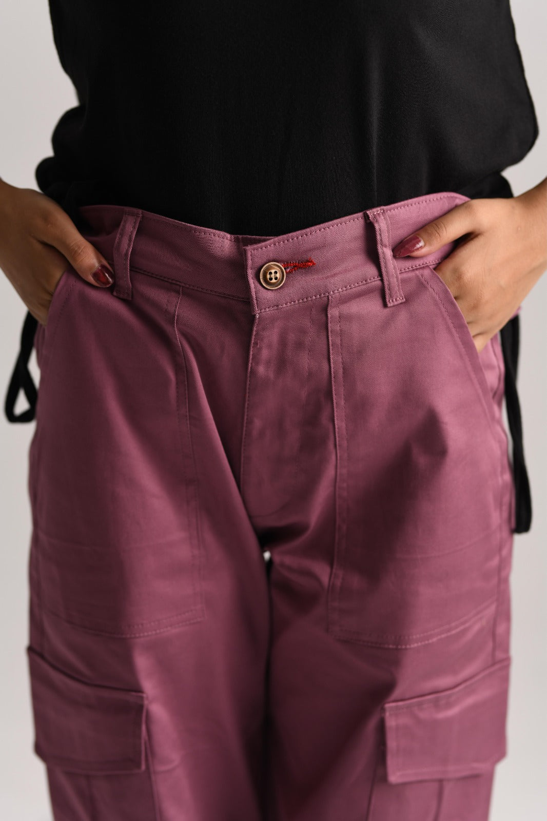 Red Plum Twill Pant