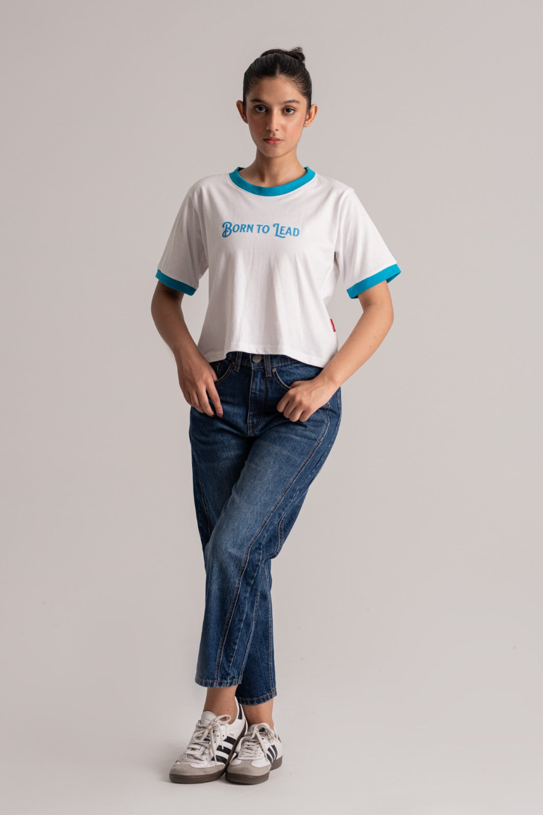 Blue Mom Fit Jeans