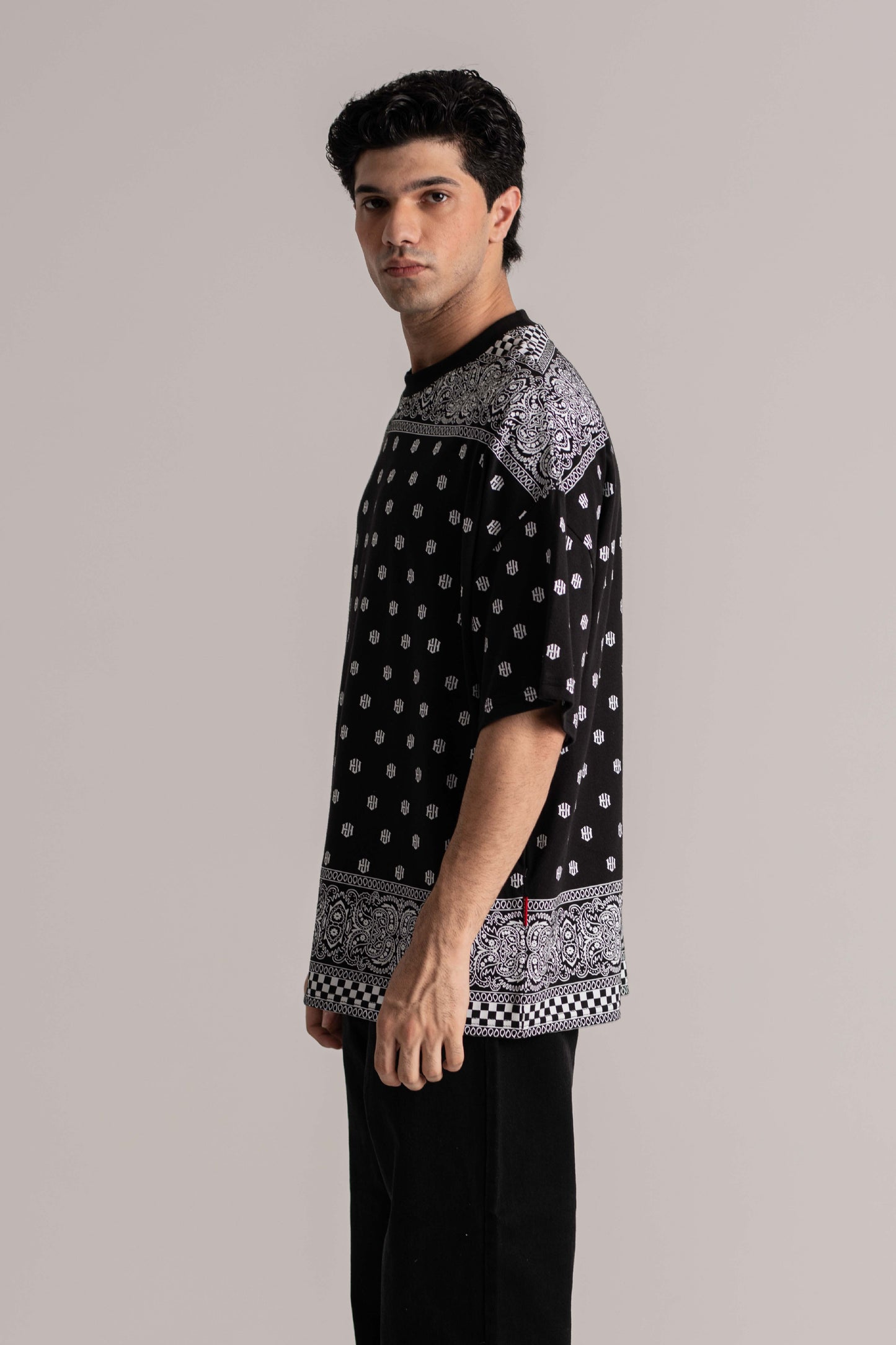 Black Oversized Tee