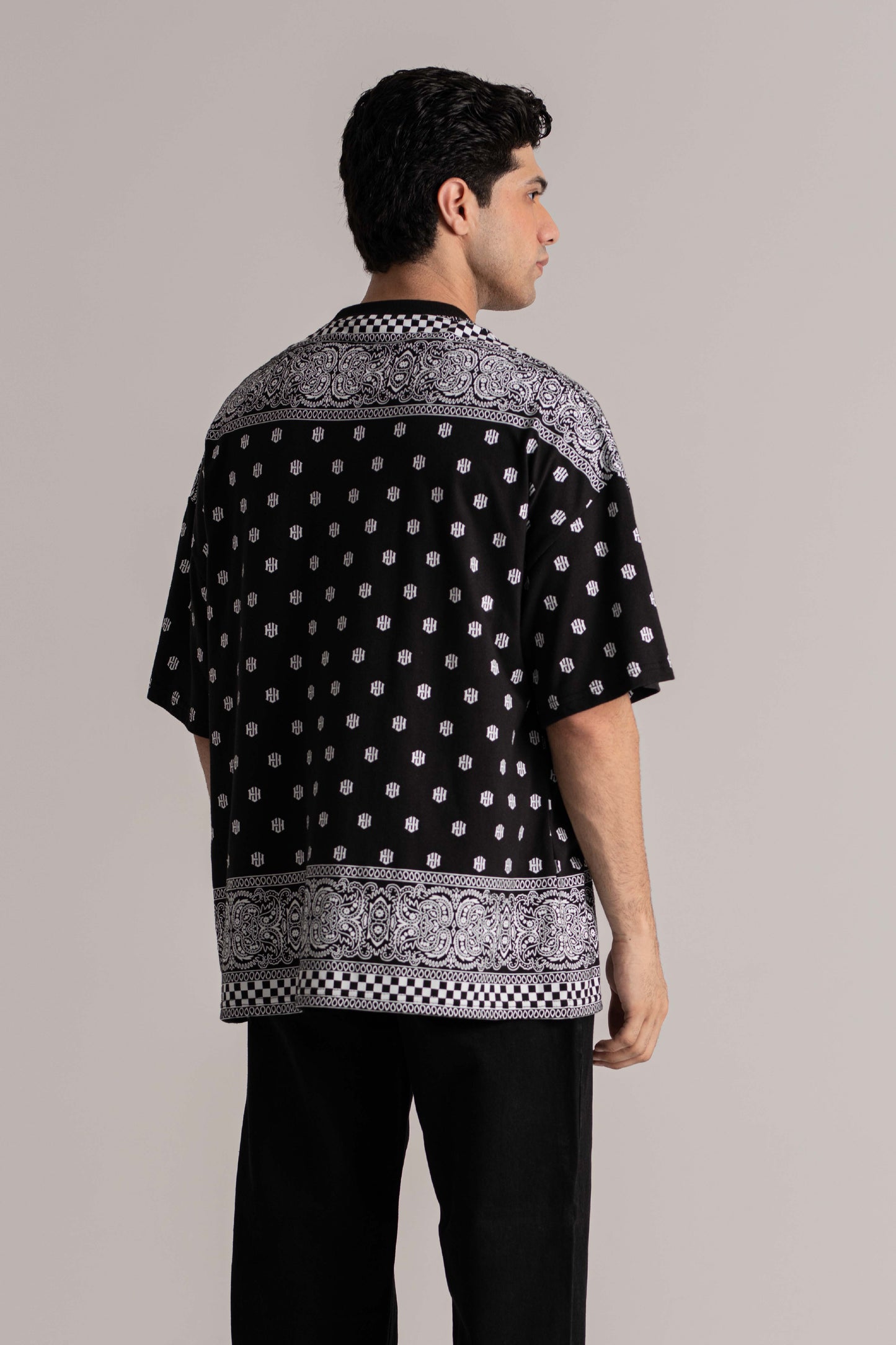 Black Oversized Tee