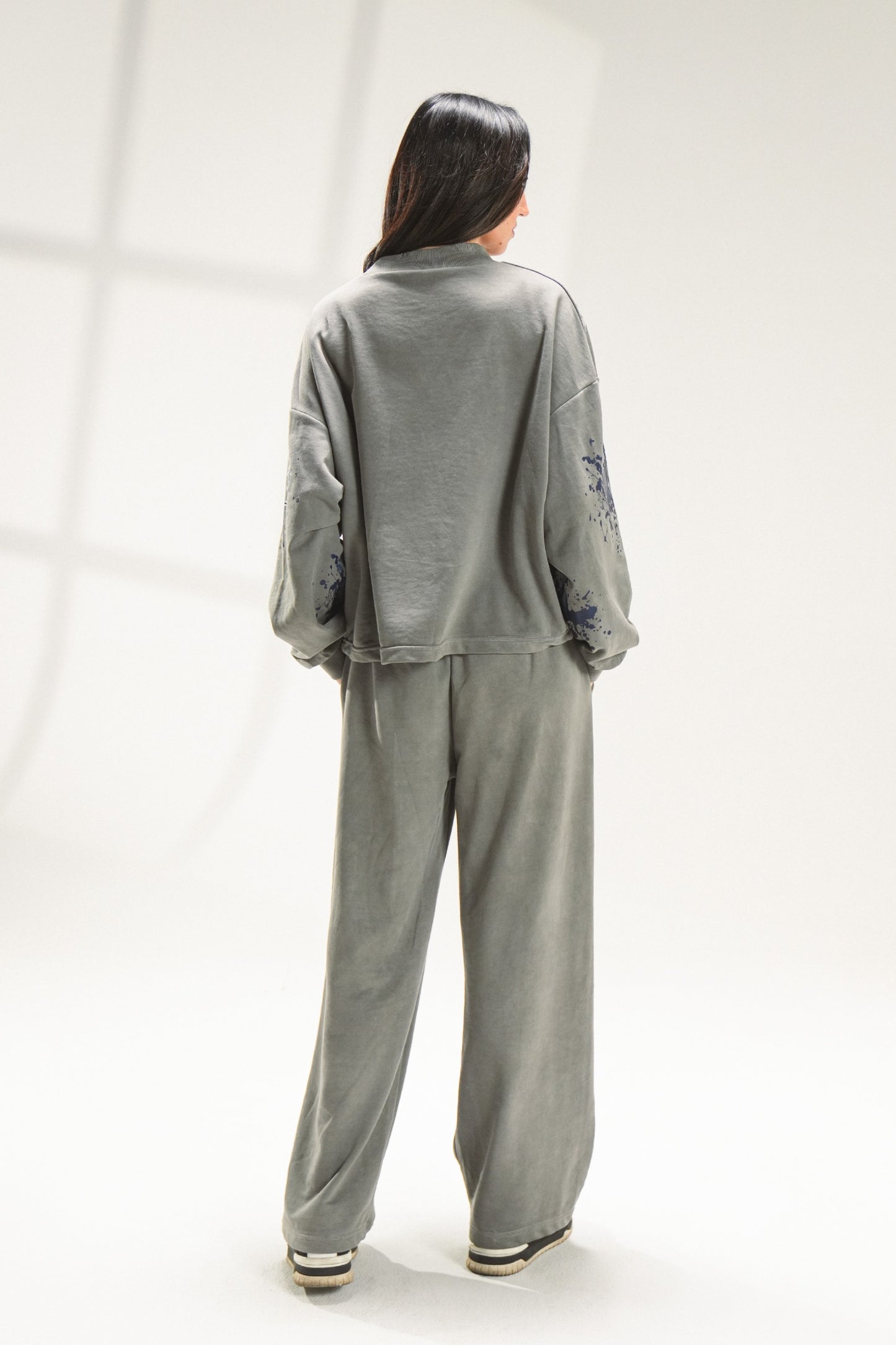 Ripped Grey Co-Ord Set