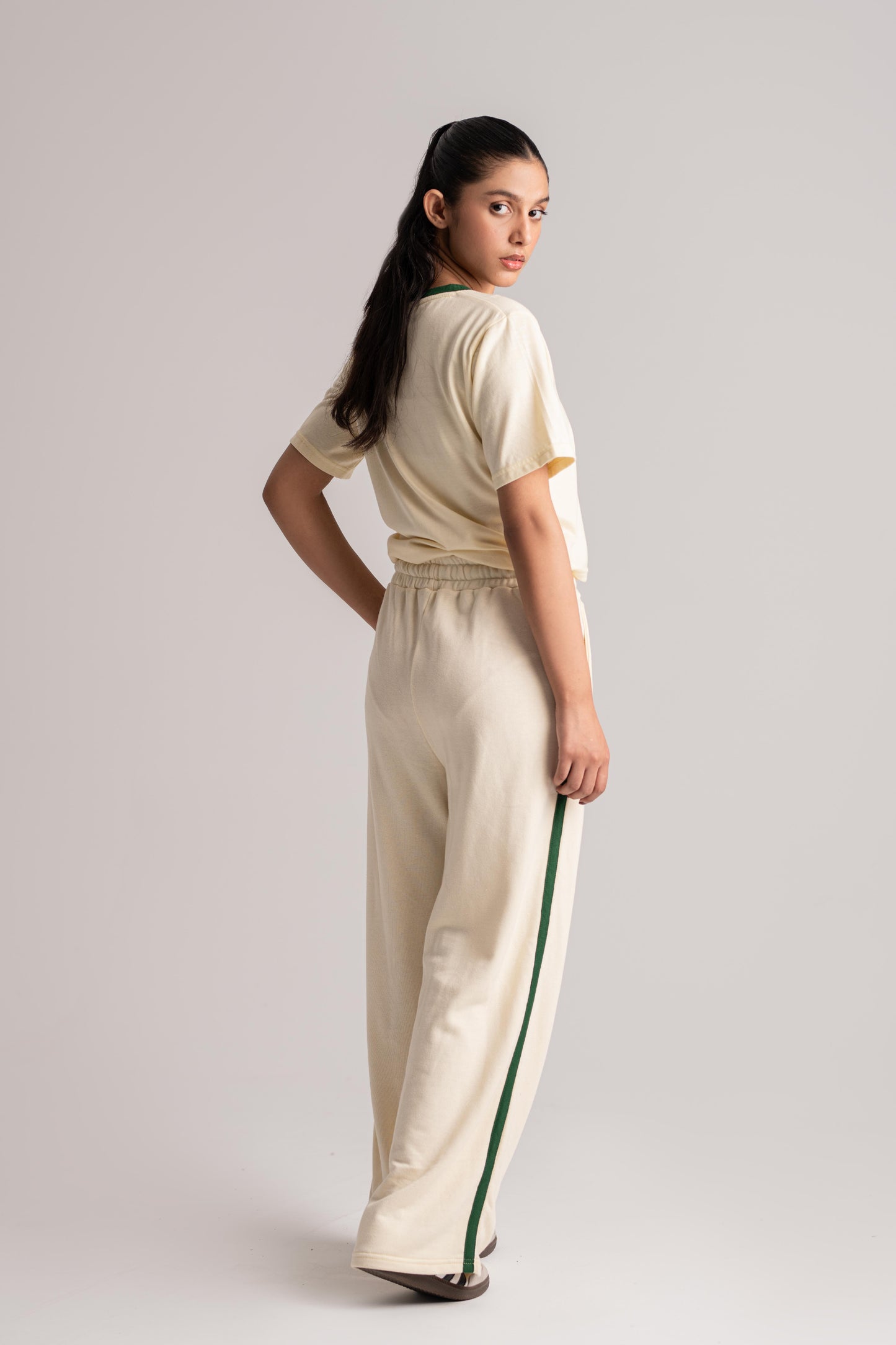Cream Cotton Co-ord Set