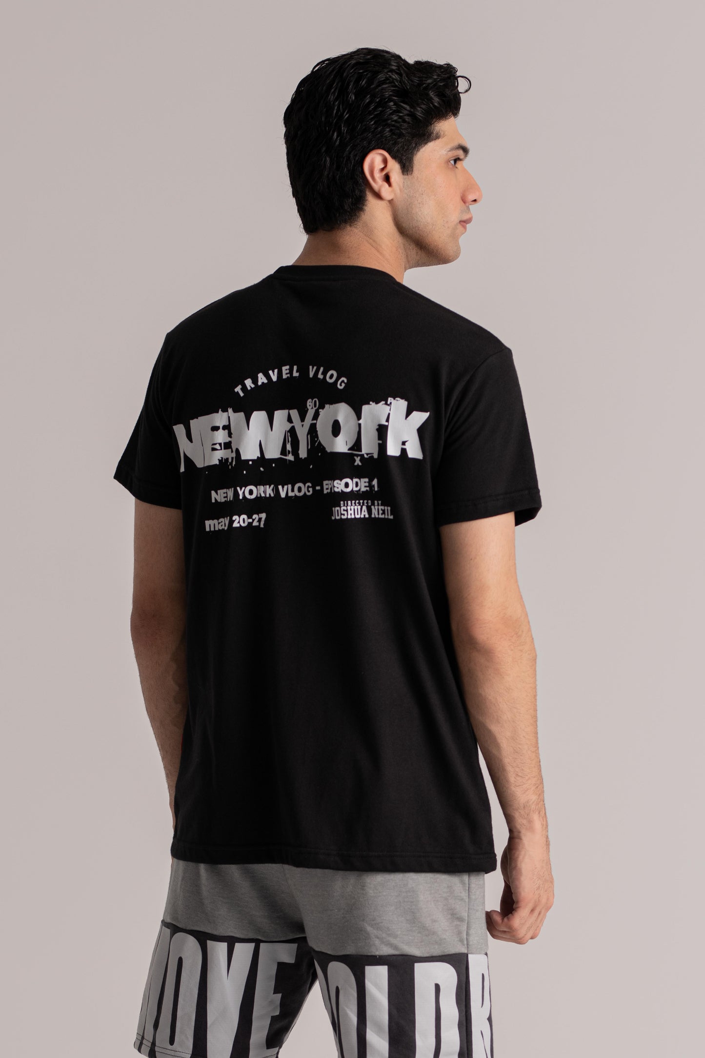 Black Basic Regular T-Shirt