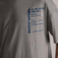 Gray Oversized Tee Shirt