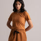 Camel Cotton Co-ord Set