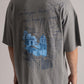Gray Oversized Tee Shirt