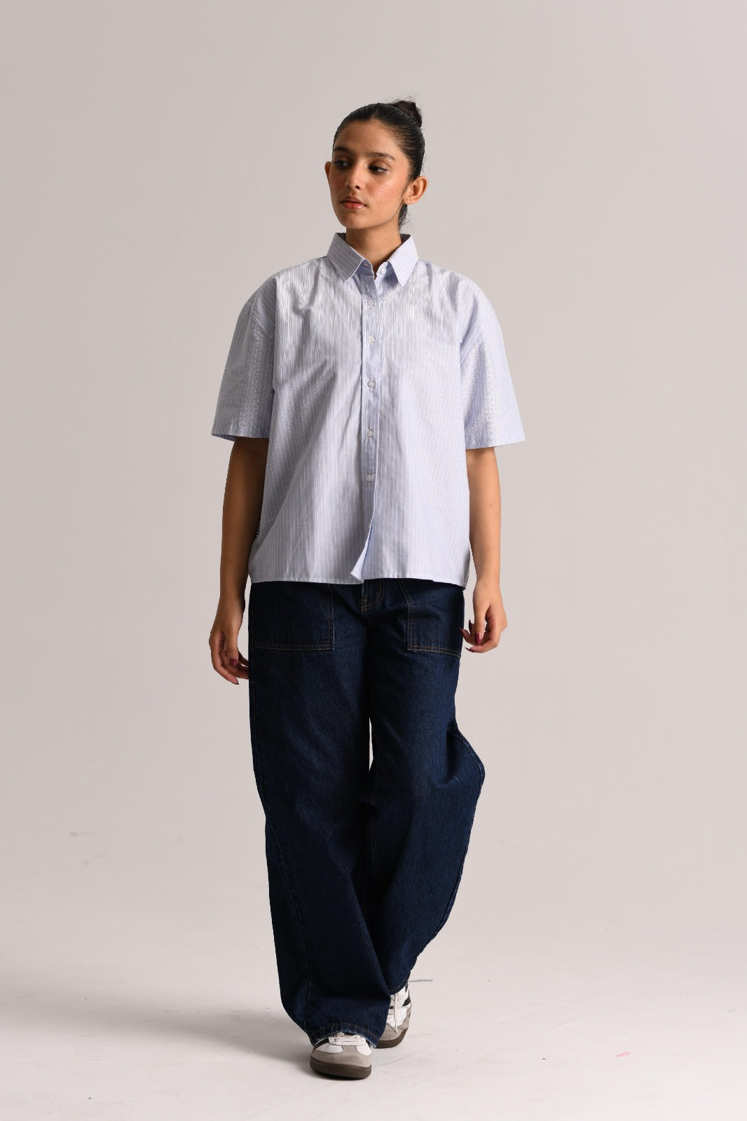 Deep Blue Relaxed Fit Denim