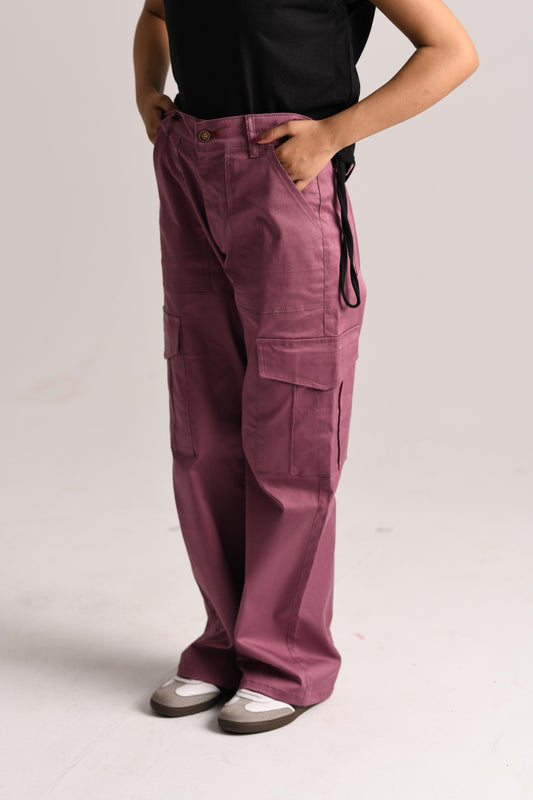 Red Plum Twill Pant