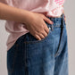 Blue Relaxed Fit Flare Jeans