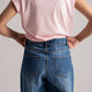 Blue Relaxed Fit Flare Jeans