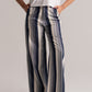 Blue Striper Denim Pant