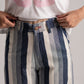 Blue Striper Denim Pant