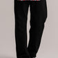 Black Denim Cargo Pant