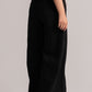 Black Relaxed Fit Flare Jeans
