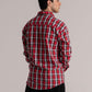 Cotton Blue Check Long Sleeve Shirt