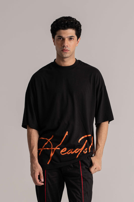 Black Oversized Tee Shirt