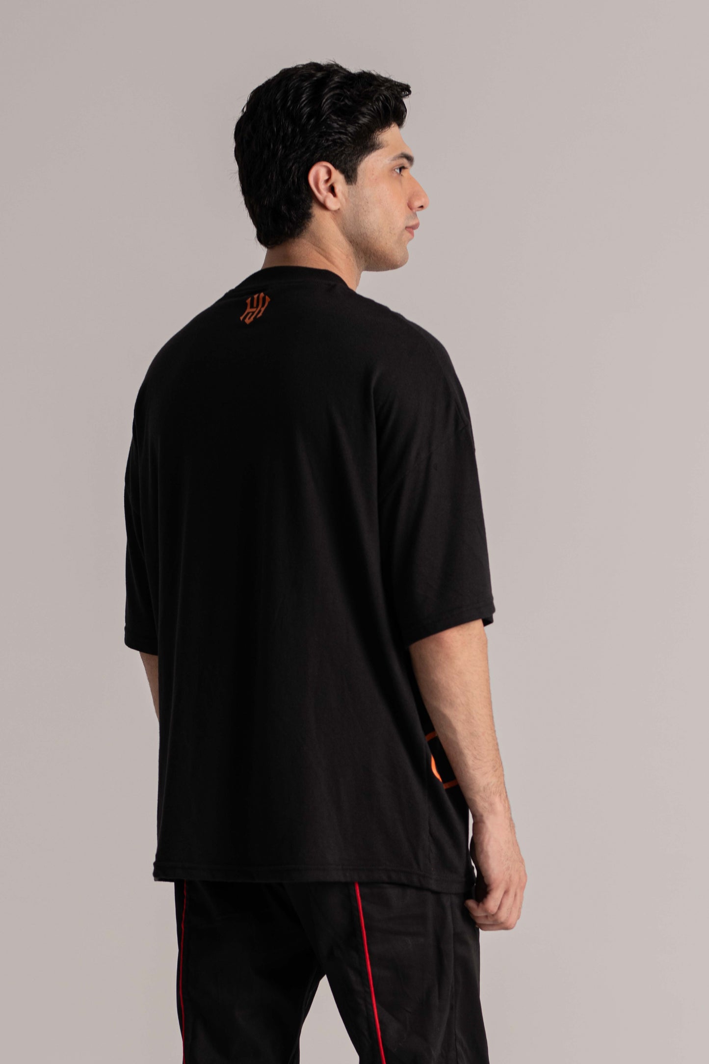 Black Oversized Tee Shirt