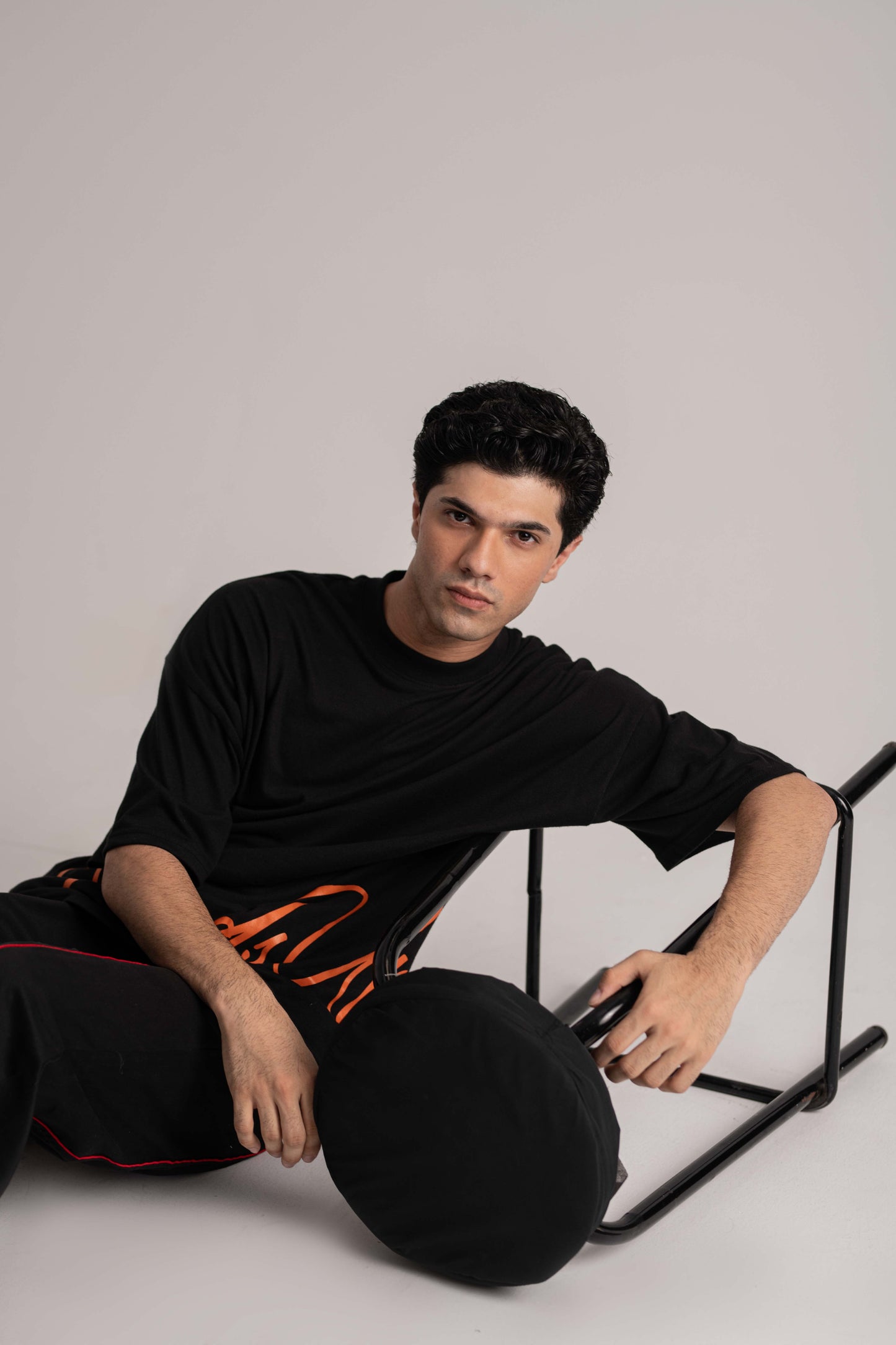 Black Oversized Tee Shirt