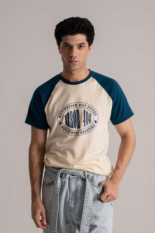 Beige Raglan Sleeve