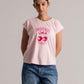 Pink Regular Fit Tee Shirt