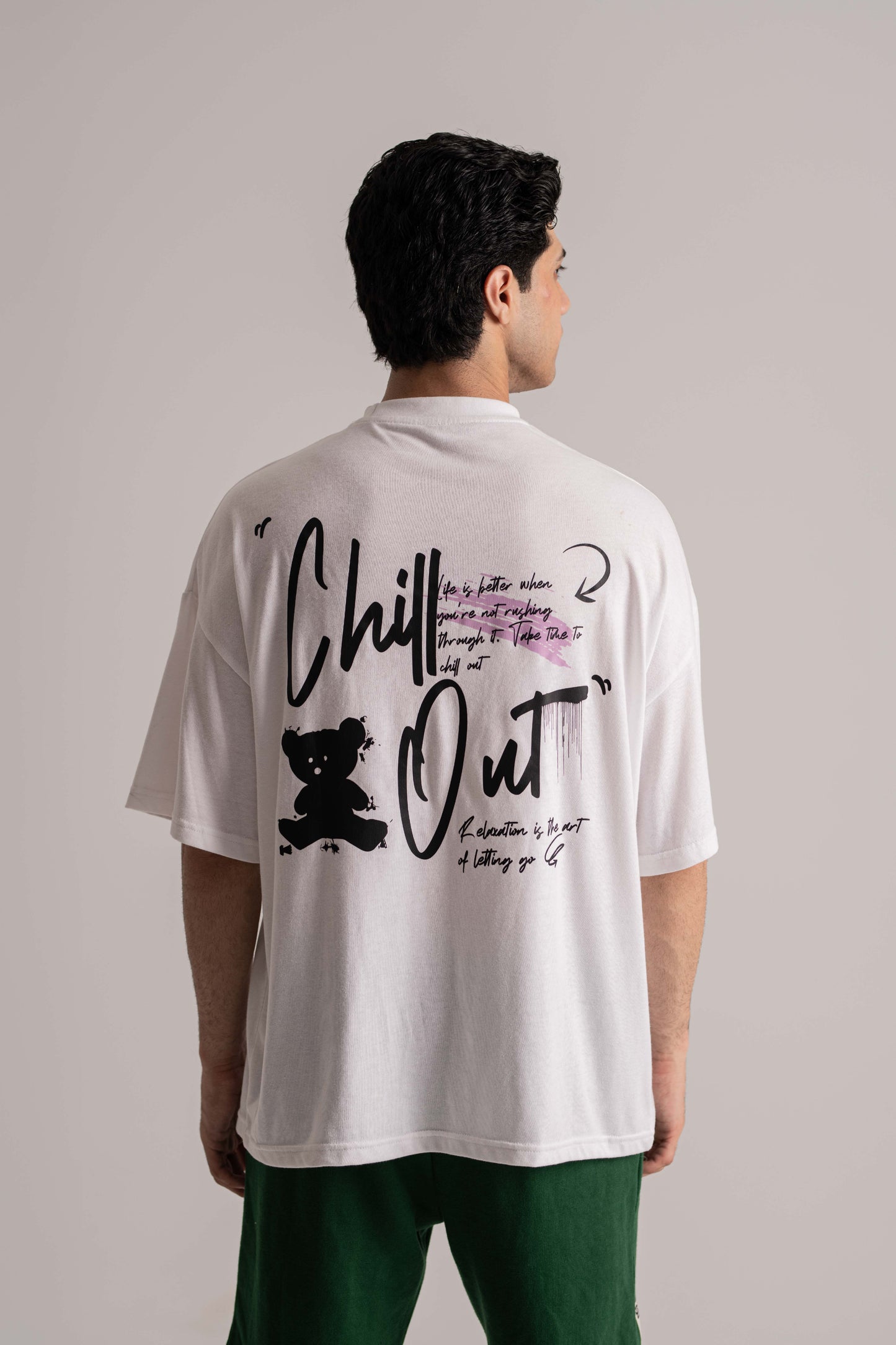 White Oversized Tee Shirt