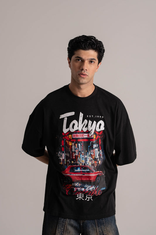Black Oversized T-Shirt