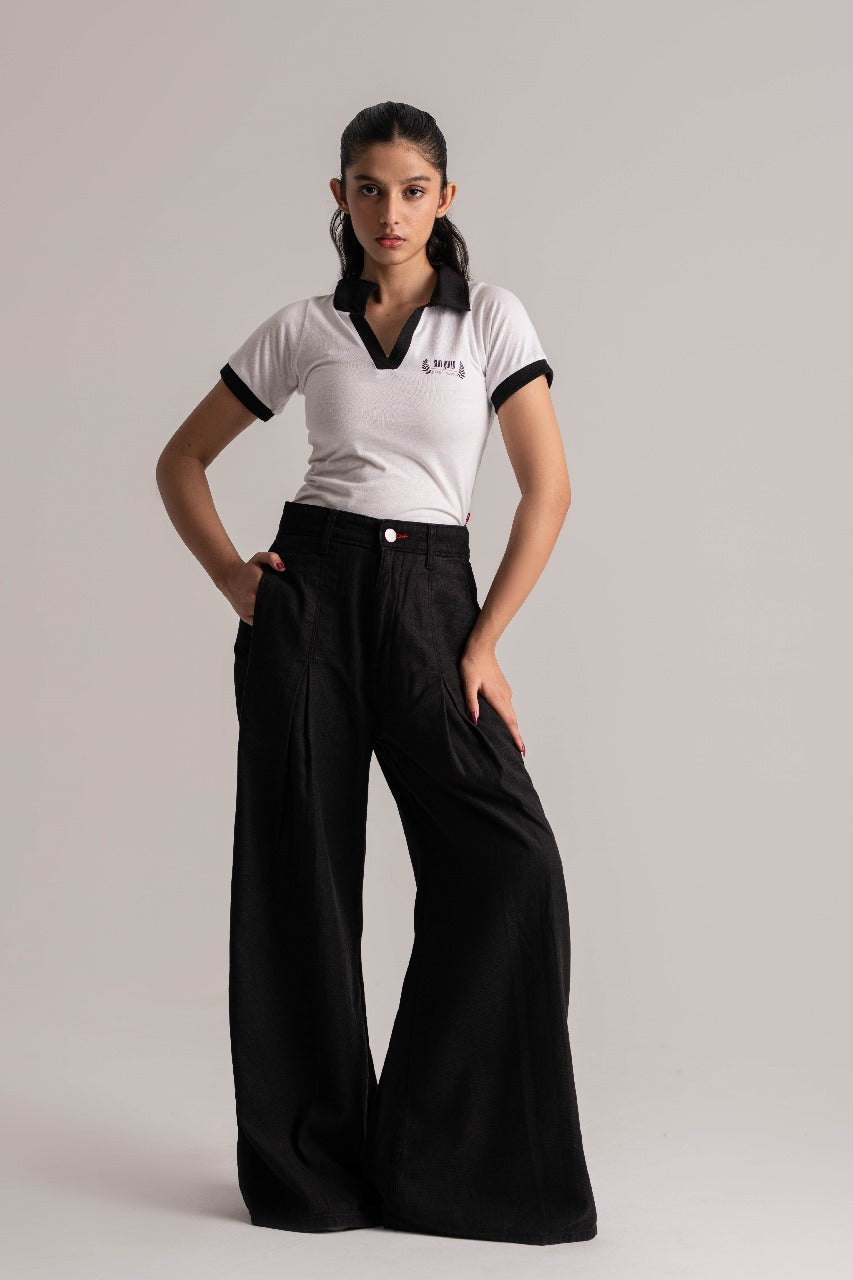 White Skinny Fit Polo Shirt