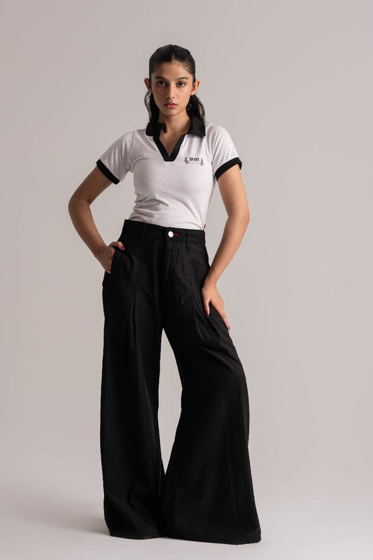 White Skinny Fit Polo Shirt