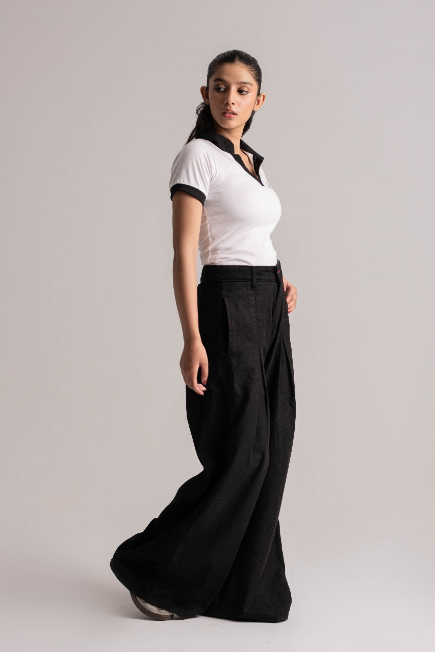 White Skinny Fit Polo Shirt