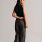 Black Cotton Tank Top