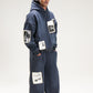 Archive Patch Wide-Leg Sweatpants