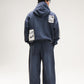 Archive Patch Wide-Leg Sweatpants