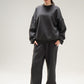 Structured Crewneck Sweatshirt