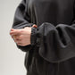 Structured Crewneck Sweatshirt