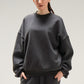 Structured Crewneck Sweatshirt