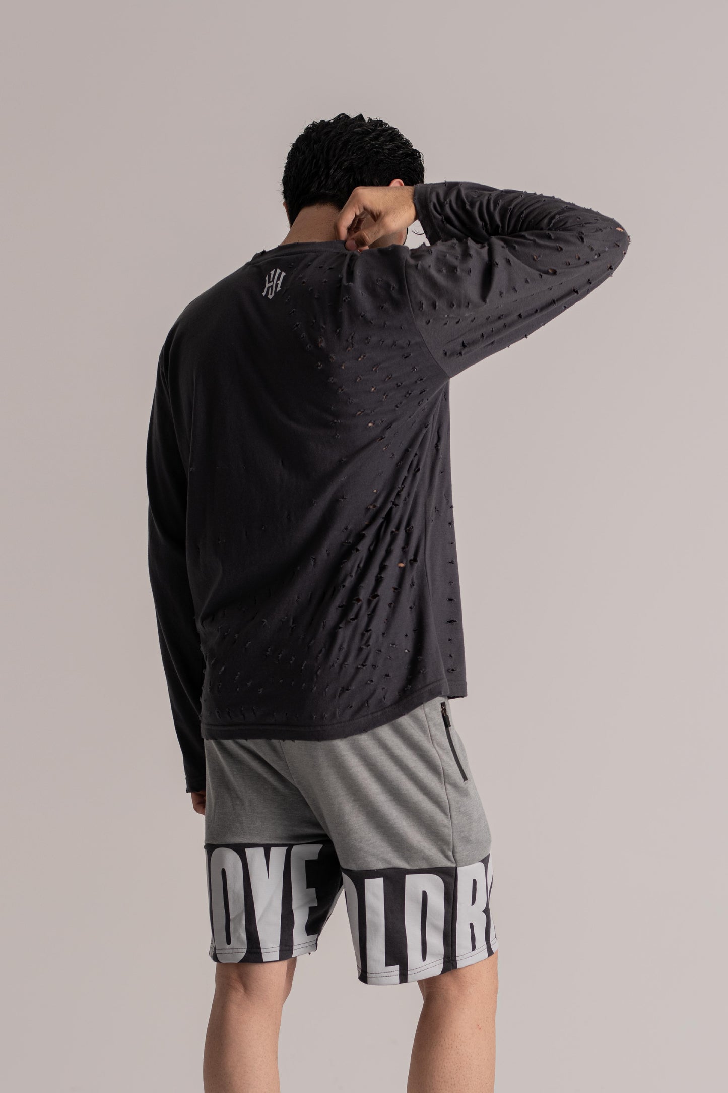 Dark Grey Loose Fit T-Shirt