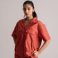 Carrot Red Cotton Co-ord Set