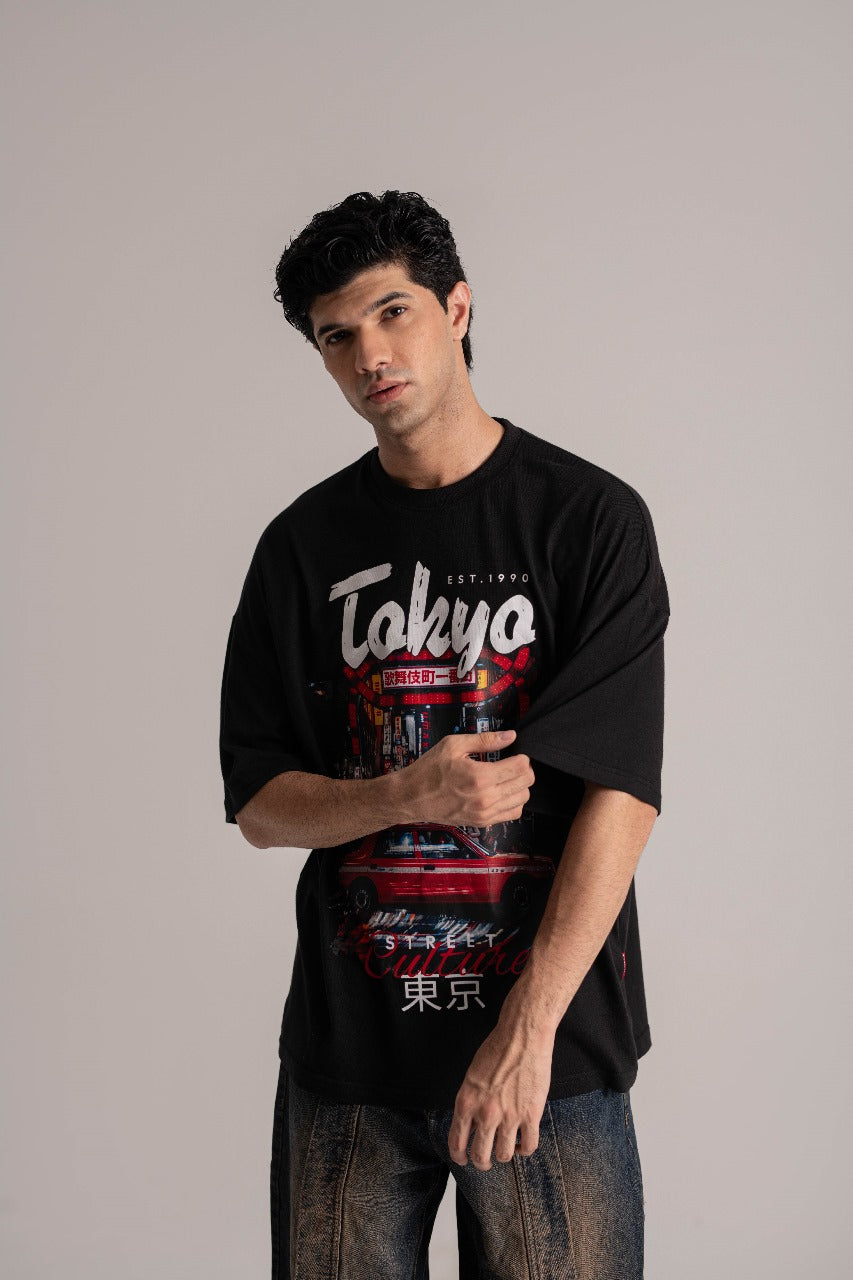 Black Oversized T-Shirt