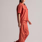 Carrot Red Cotton Co-ord Set