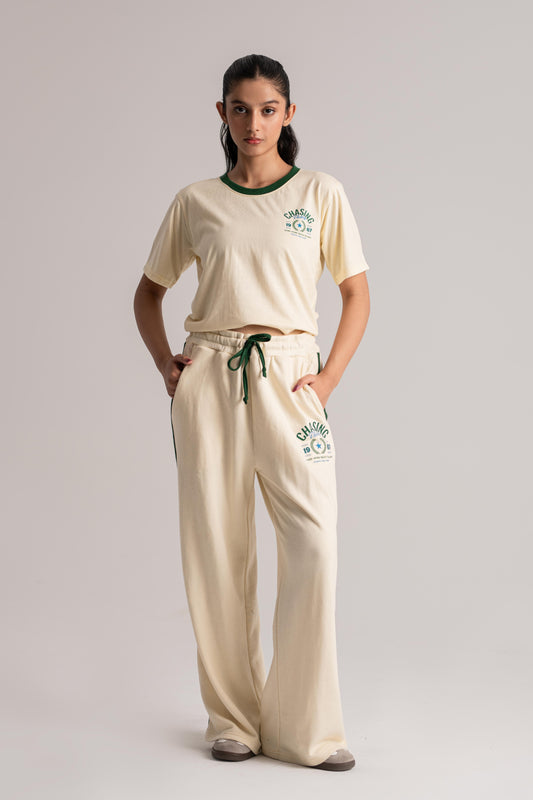 Cream Cotton Co-ord Set